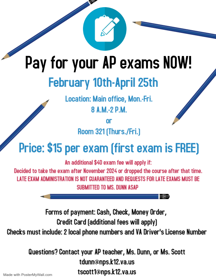  AP Exam Announcement